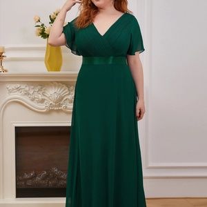 Beautiful Green Formal Dress